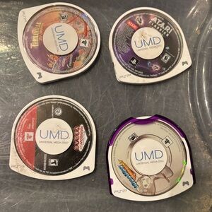 Sony PSP game lot.